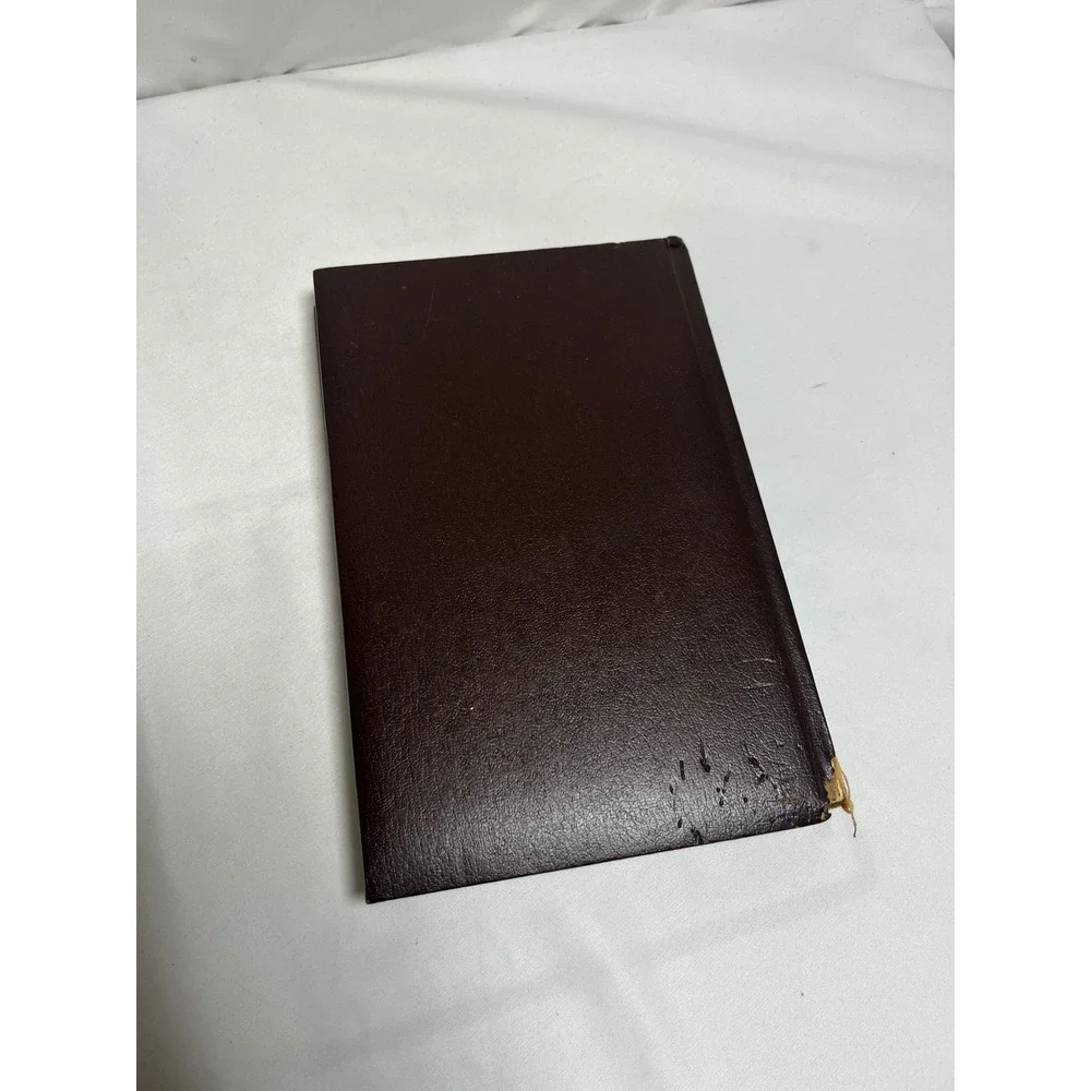 Louis L'Amour Showdown at Yellow Butte Hardcover Book Brown Faux Leather Western